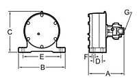  NHD Hydraulic Vibrator Drawing